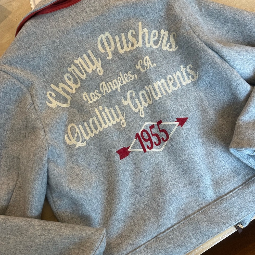 Cherry LA Wool Club Jacket - Picture 9 of 13